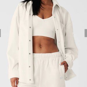 ALO Ribbed Velour Mountain Side Shacket